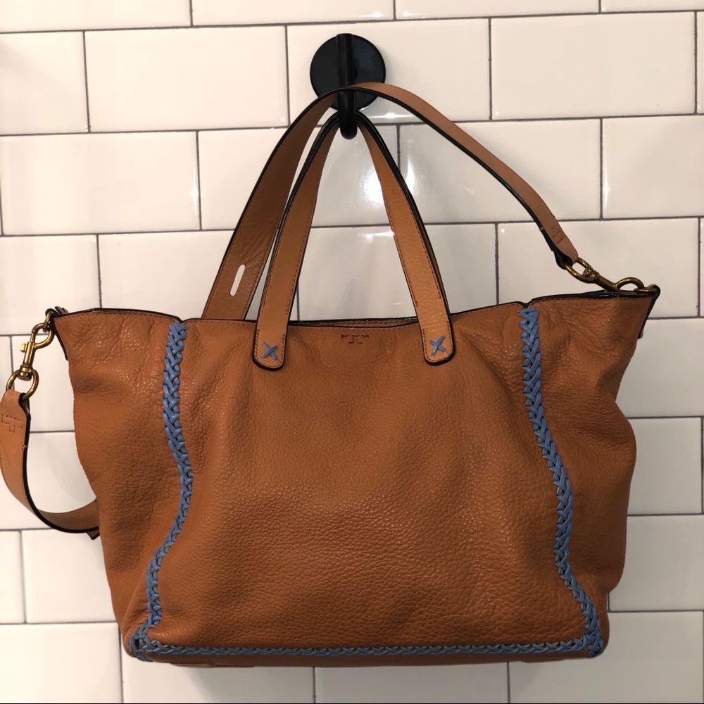 Tory Burch Medium Whipstitch Crossbody Tote